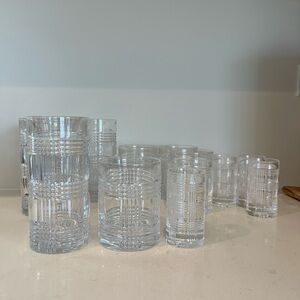 Ralph Lauren Glen Plaid Glassware